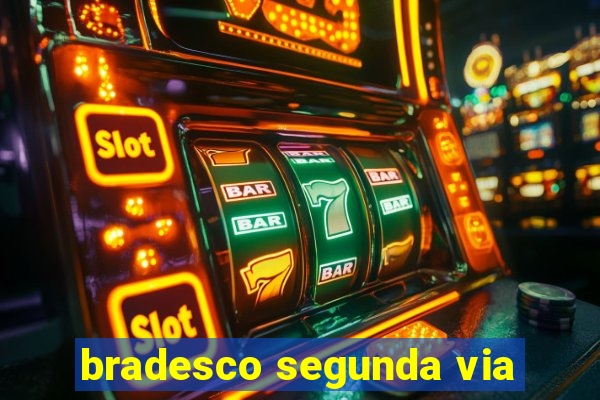 bradesco segunda via